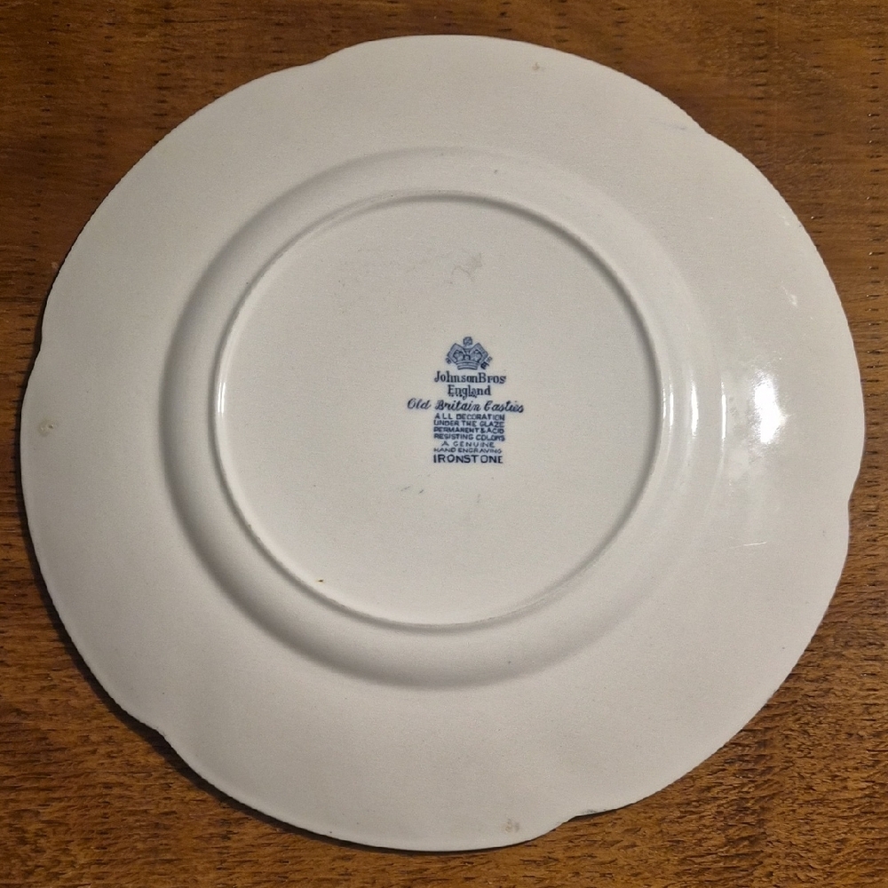 Blue and White Decorative Plate - Picture 2 of 3
